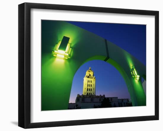 City Hall, Beverly Hills, California, USA-null-Framed Photographic Print