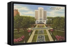 City Hall, Birmingham, Alabama-null-Framed Stretched Canvas