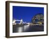 City Hall Building, Home of the Greater London Authority, Tower Bridge over the River Thames, Borou-Kimberley Coole-Framed Photographic Print