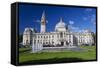 City Hall, Cardiff Civic Centre, Wales, United Kingdom, Europe-Billy Stock-Framed Stretched Canvas