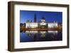 City Hall, Cardiff Civic Centre, Wales, United Kingdom, Europe-Billy Stock-Framed Photographic Print