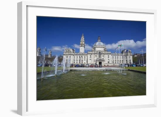 City Hall, Cardiff, Wales, United Kingdom-Billy Stock-Framed Photographic Print