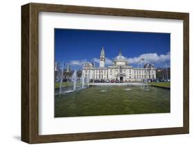 City Hall, Cardiff, Wales, United Kingdom-Billy Stock-Framed Photographic Print