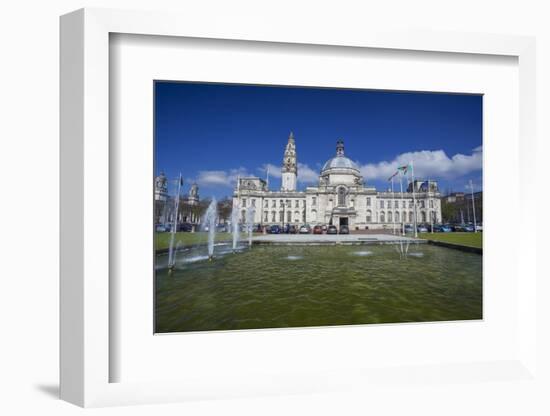 City Hall, Cardiff, Wales, United Kingdom-Billy Stock-Framed Photographic Print