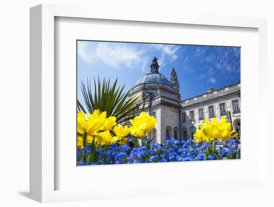 City Hall, Cardiff, Wales, United Kingdom-Billy Stock-Framed Photographic Print