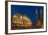 City Hall, Cathedral, Rathausplatz, Bremen, Germany, Europe-Chris Seba-Framed Photographic Print