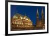 City Hall, Cathedral, Rathausplatz, Bremen, Germany, Europe-Chris Seba-Framed Photographic Print