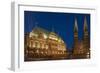 City Hall, Cathedral, Rathausplatz, Bremen, Germany, Europe-Chris Seba-Framed Premium Photographic Print