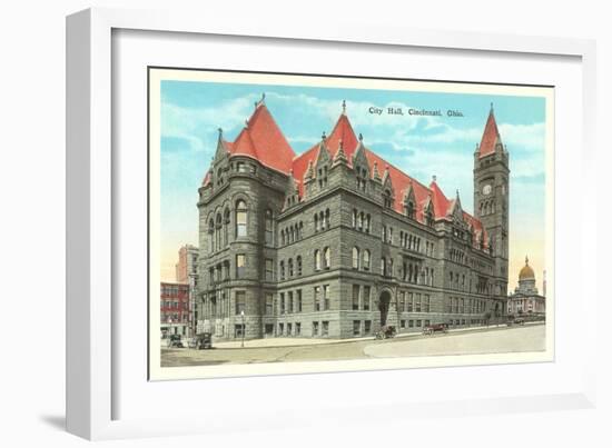 City Hall, Cincinnati, Ohio-null-Framed Art Print