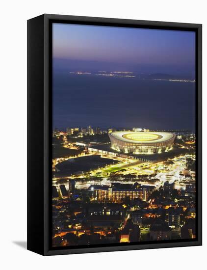 City Hall, City Bowl, Cape Town, Western Cape, South Africa-Ian Trower-Framed Stretched Canvas