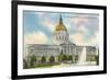 City, Hall, Civic Center, San Francisco, California-null-Framed Art Print