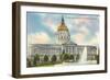 City, Hall, Civic Center, San Francisco, California-null-Framed Art Print