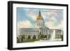 City, Hall, Civic Center, San Francisco, California-null-Framed Art Print