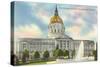 City, Hall, Civic Center, San Francisco, California-null-Stretched Canvas