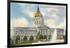 City, Hall, Civic Center, San Francisco, California-null-Framed Art Print