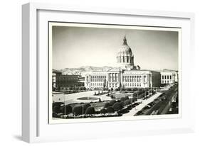 City Hall, Civic Center-null-Framed Art Print