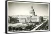 City Hall, Civic Center-null-Framed Stretched Canvas