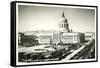City Hall, Civic Center-null-Framed Stretched Canvas