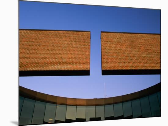 City Hall, Columbus, Indiana, USA-null-Mounted Photographic Print