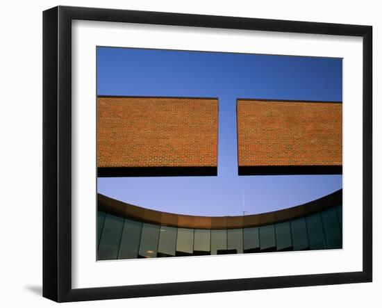 City Hall, Columbus, Indiana, USA-null-Framed Photographic Print