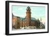 City Hall, Danbury, Connecticut-null-Framed Art Print