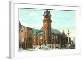 City Hall, Danbury, Connecticut-null-Framed Art Print