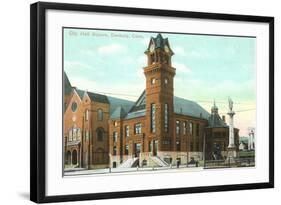 City Hall, Danbury, Connecticut-null-Framed Art Print