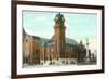 City Hall, Danbury, Connecticut-null-Framed Art Print