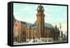 City Hall, Danbury, Connecticut-null-Framed Stretched Canvas