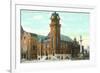 City Hall, Danbury, Connecticut-null-Framed Premium Giclee Print