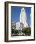 City Hall, Downtown, Los Angeles, California, USA-Ethel Davies-Framed Photographic Print