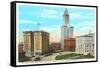 City Hall, Downtown, Seattle, Washington-null-Framed Stretched Canvas