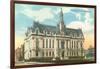 City Hall, East St. Louis, Illinois-null-Framed Art Print