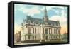 City Hall, East St. Louis, Illinois-null-Framed Stretched Canvas