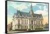 City Hall, East St. Louis, Illinois-null-Framed Stretched Canvas