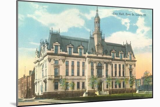 City Hall, East St. Louis, Illinois-null-Mounted Art Print