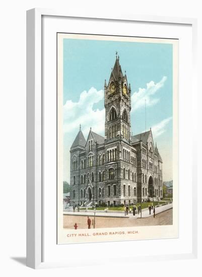 City Hall, Grand Rapids, Michigan-null-Framed Art Print