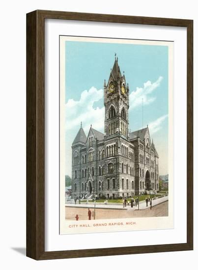 City Hall, Grand Rapids, Michigan-null-Framed Art Print