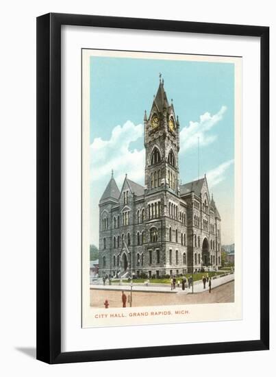 City Hall, Grand Rapids, Michigan-null-Framed Art Print