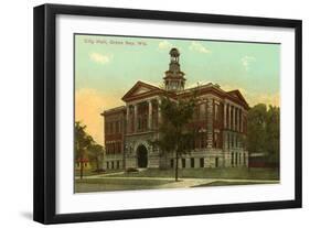 City Hall, Green Bay, Wisconsin-null-Framed Art Print