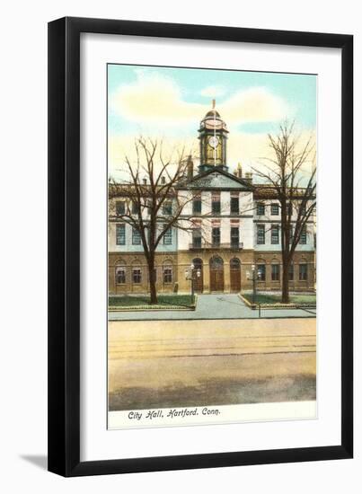City Hall, Hartford, Connecticut-null-Framed Art Print