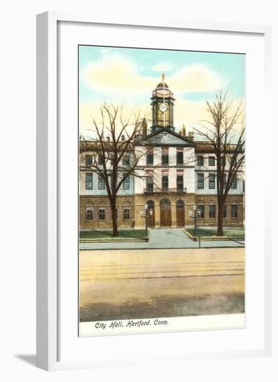 City Hall, Hartford, Connecticut-null-Framed Art Print