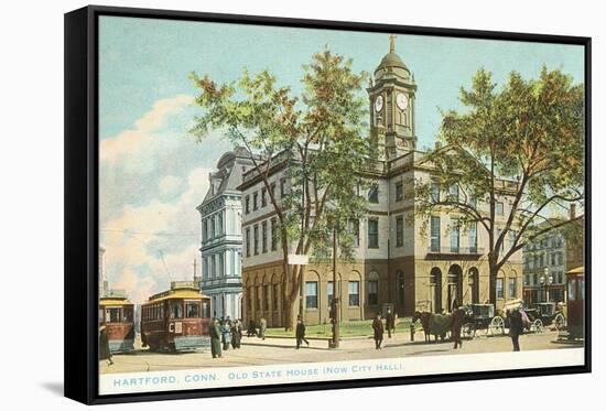 City Hall, Hartford, Connecticut-null-Framed Stretched Canvas