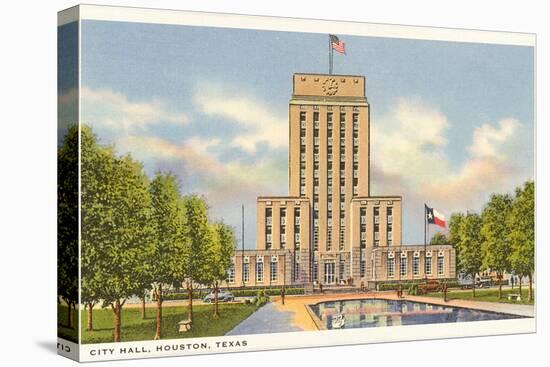 City Hall, Houston, Texas-null-Stretched Canvas