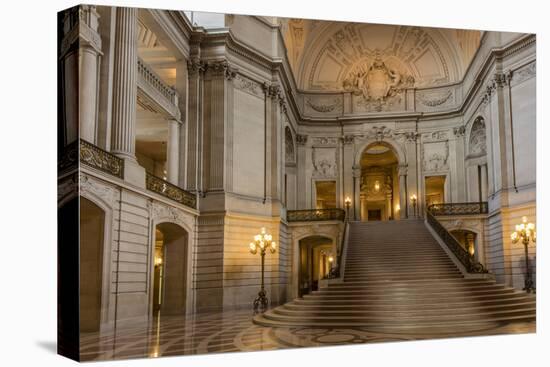 City Hall in San Francisco, California, Usa-Chuck Haney-Stretched Canvas