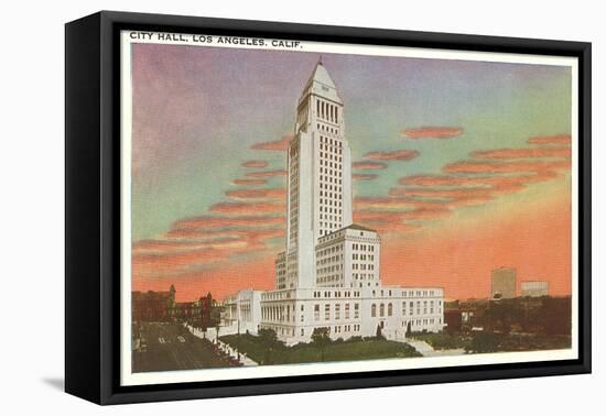 City Hall, Los Angeles, California-null-Framed Stretched Canvas