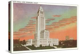 City Hall, Los Angeles, California-null-Stretched Canvas