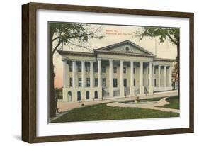 City Hall, Macon, Georgia-null-Framed Art Print