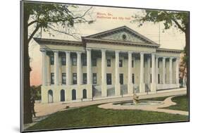 City Hall, Macon, Georgia-null-Mounted Art Print