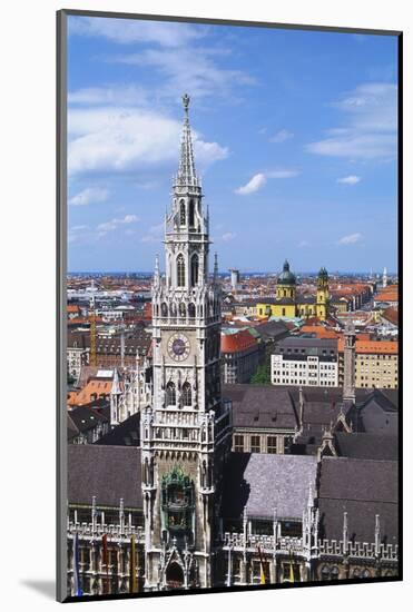 City Hall, Marienplatz, Bavaria, Germany, Europe-Hans Peter Merten-Mounted Photographic Print